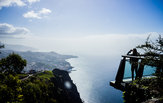 Cabo Girão Viewpoint in the island of Madeira - Portugal