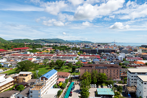 Hua Hin cityscape Thailand