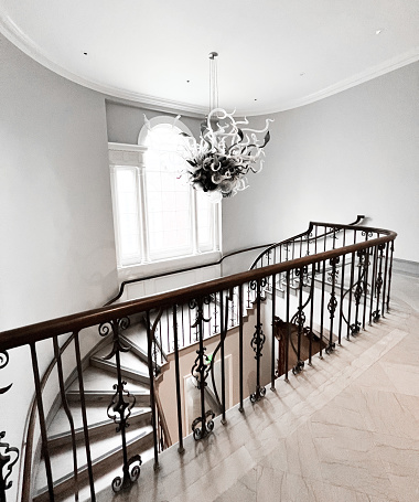 Beautiful elegant staircase