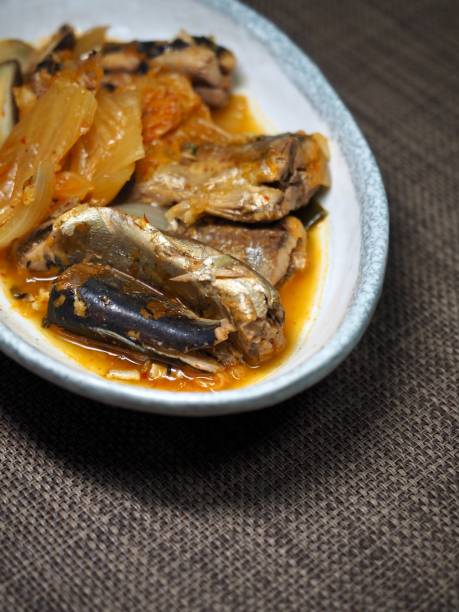 istock Saury and Kimchi Stew, Food, Cooking 1397644508