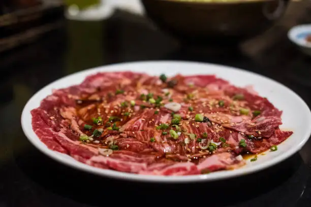 Photo of Real Yakiniku Japanese grill style in japan