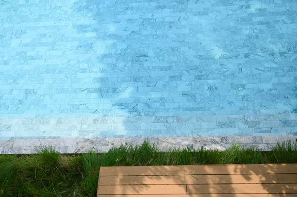 istock wooden veranda and swimming pool 1397647120