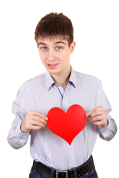 istock Teenager with Heart Shape 1397649915