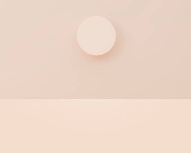 istock Pastel space in the interior For displaying products or exhibitions, 3D rendering 1397654321