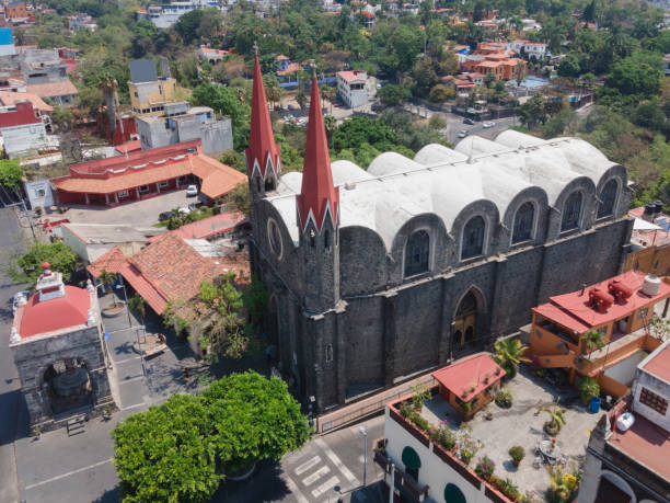 Calvary church in Cuernavaca, Morelos