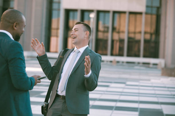 istock Businessmen in the city 1397659112