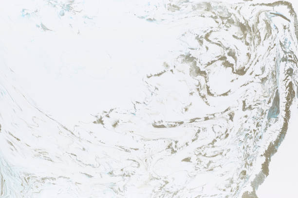 Abstract painting in fluid art technique. Creative background for your design