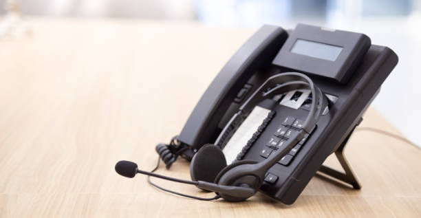 istock Communication support, call center and customer service help desk.for (call center) concept 1397675645