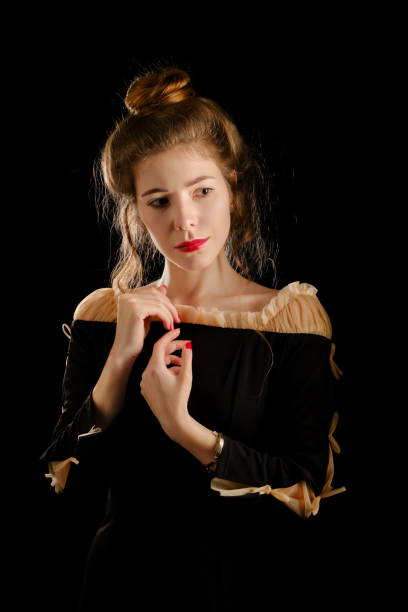 istock serious luxury woman 1397680318