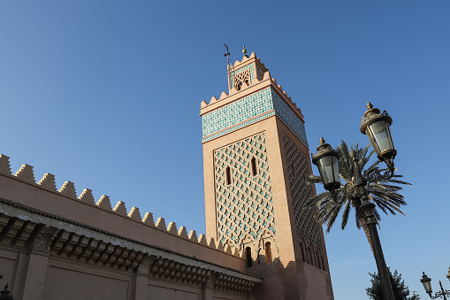 Moulay el Yazid Mosque in Marrakech City, Morocco