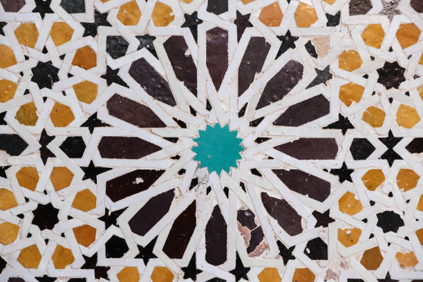istock Details in Saadiens Tombs in Marrakech, Morocco 1397686784