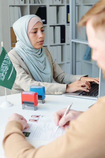istock Appointment In KSA Embassy Office 1397688359