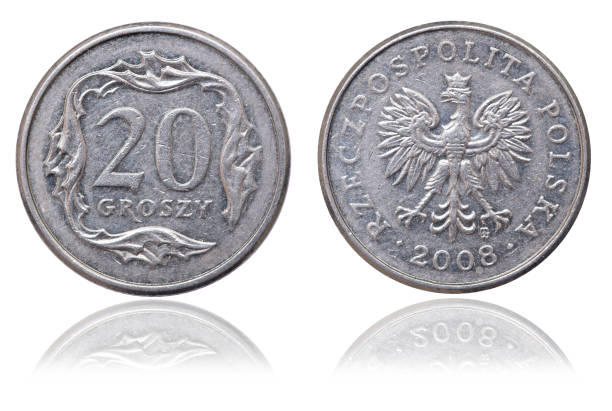 istock Coin 20 pennies, Poland, 2008 1397690692