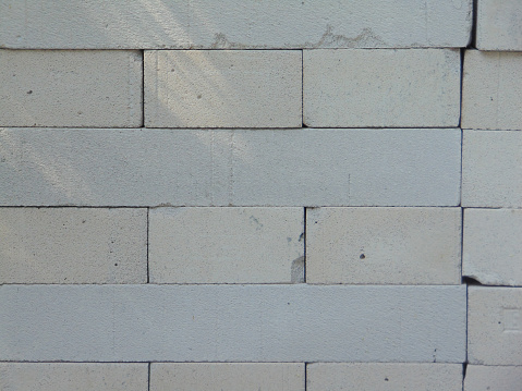 The white brick wall can use for background