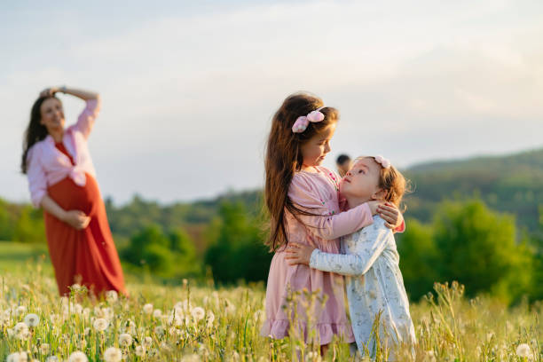 istock Happy family at nature 1397691317