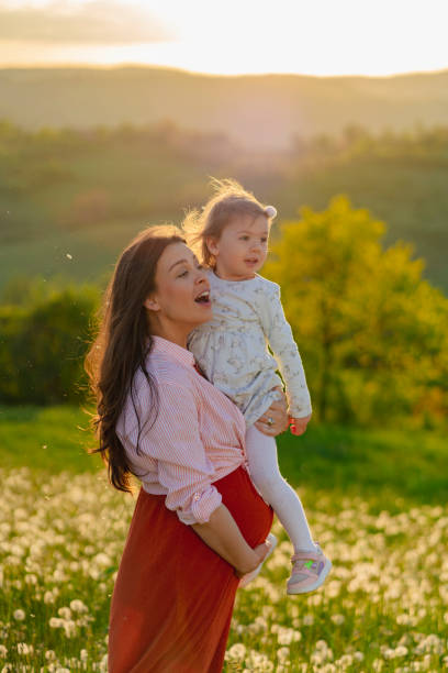 istock Happy family at nature 1397692545