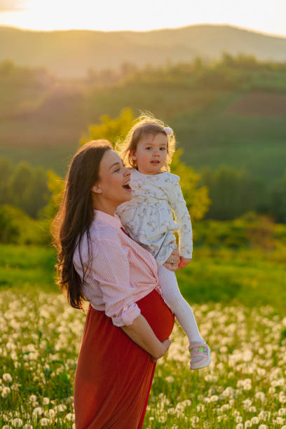 istock Happy family at nature 1397692549