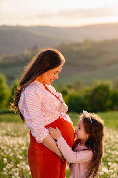 istock Happy family at nature 1397693316
