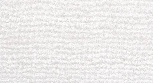 white seamless texture of terry cloth