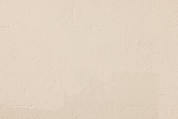Part of a painted concrete wall.