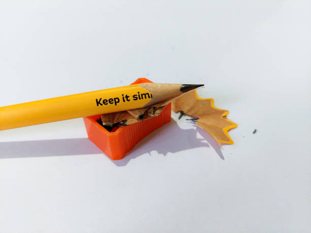 istock Pencil with sharpening shavings on white background 1397707939