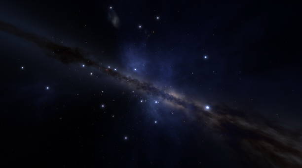 istock Cosmic nebula in space among stars and galaxies. Gas dust clouds nebula in outer space. Birth and expansion of universe. Formation of stars and planets from the nebula. 3d render 1397712018