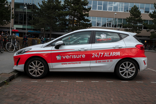 Verisure Company Car At Amsterdam The Netherlands 21-4-2022