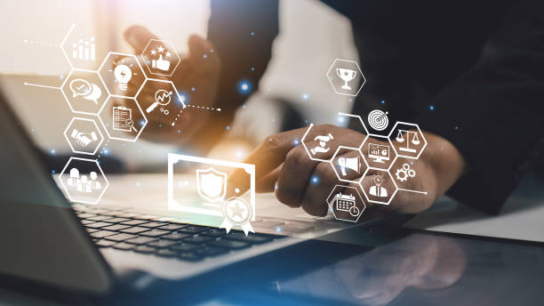 istock Quality assurance standard and certification. Certified internet businesses and services. Compliance to international guarantee. Concept for QA management and ISO certification organization service 1397715903