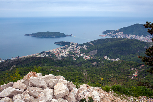 Montenegro, island in the Adriatic sea