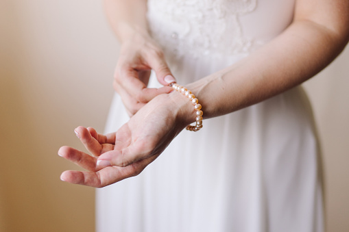 Modern bridal fashion.