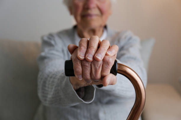 istock Portrait of elderly woman. 1397723486