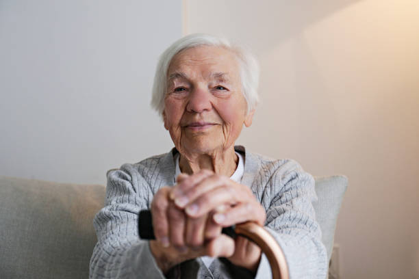 istock Portrait of elderly woman. 1397723968