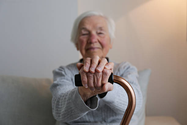 istock Portrait of elderly woman. 1397724015
