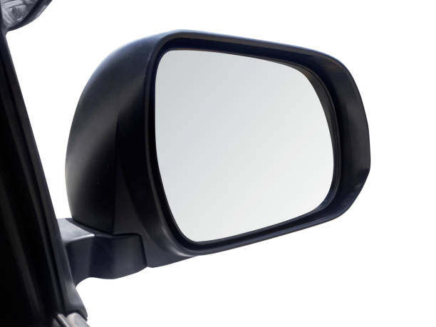 istock side rear-view mirror on a car white background 1397730911