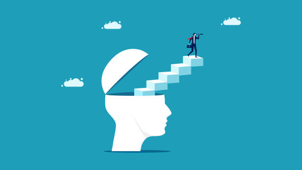 istock business vision. The brain sees a business opportunity. business concept vector 1397732036