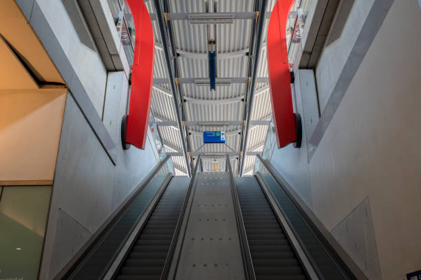 Elevator At The Rai Train Station At Amsterdam The Netherlands 14-5-2022