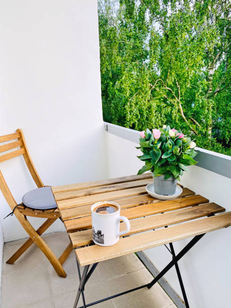 istock cup of coffee on balcony table 1397739706