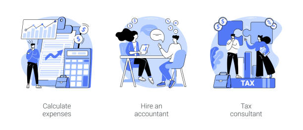istock Small business finance management isolated cartoon vector illustrations se 1397741451