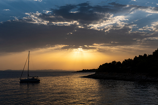 Sunset on the Adriatic