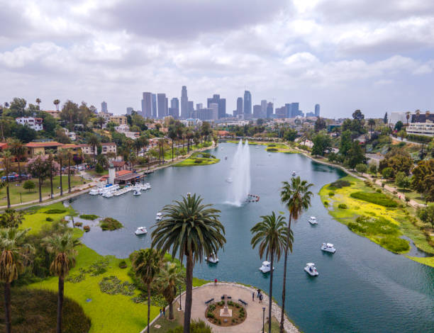 istock Los Angeles skyline 1397761062