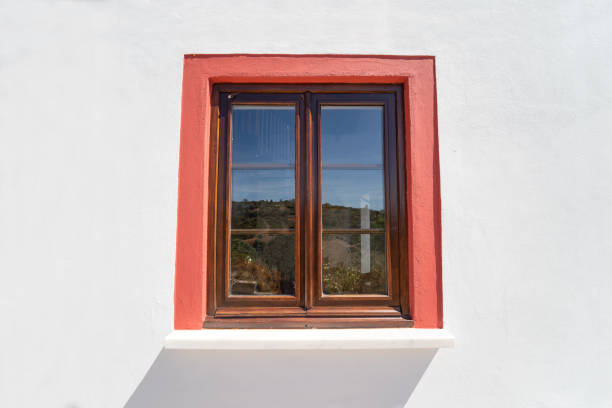 istock Typical portuguese house facade window 1397763098