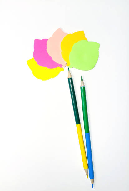istock Colored pencils for drawing, stickers, 1397764654