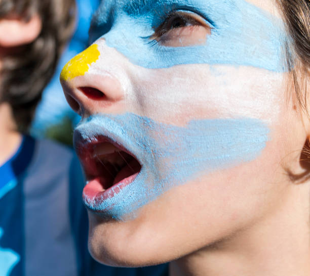 istock Argentine Fan Shouting the Goal. 1397769492