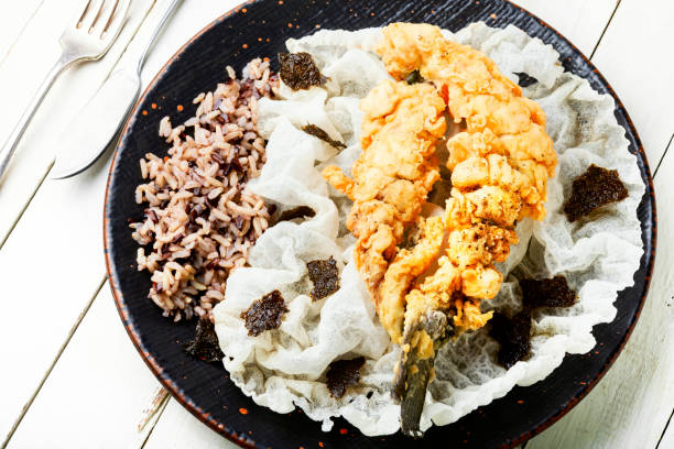 istock Tasty fried sea bass fish. 1397771752