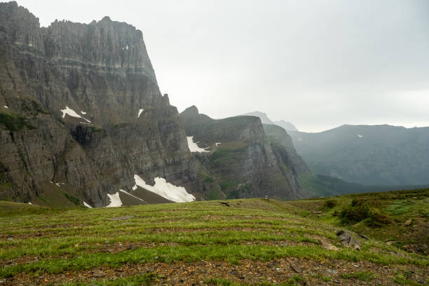 istock Mount Gould and Angel Wing In The Rain 1397775273