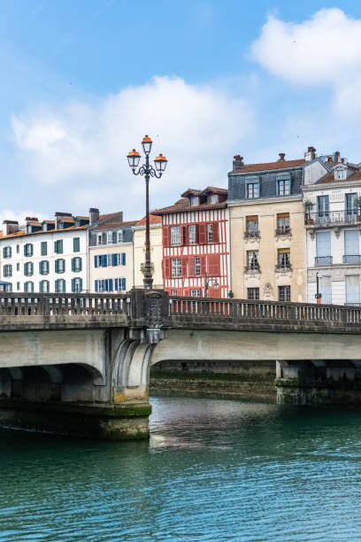 istock Bayonne in the pays Basque, typical facades 1397781708