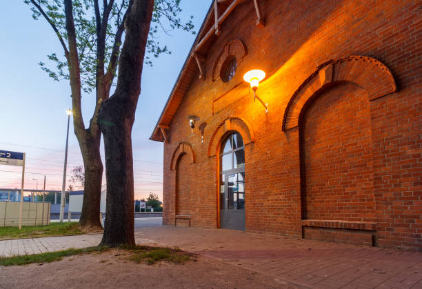 istock Train Station at Pabianice City - Poland 1397782012