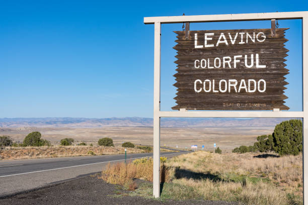 istock Leaving Colorful Colorado Sign 1397783892