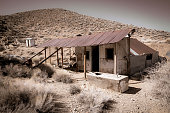 Old abandoned mining camp in Death Valley