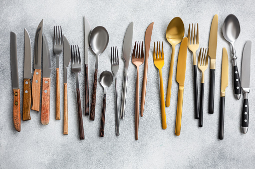Silverware Set and kitchen utensil set